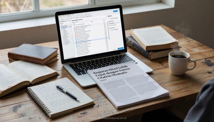 Kegiatan Sitasi Lebih Cepat dengan Zotero Citation Otomatis